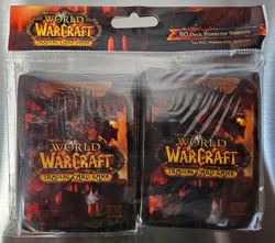 World of Warcraft TCG Deathwing 80ct Deck Protector Sleeves Brand New WoW TCG - Image 1
