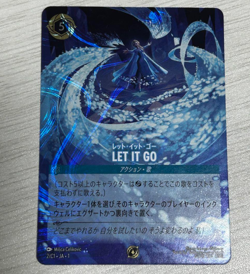 Disney Lorcana Let It Go 2/C1 Tournament Top Grand Prize Promo Japanese 2025 NM - Image 1