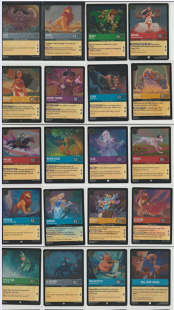 Disney Lorcana - The First Chapter - COLD FOIL Singles You Pick the Card - Image 2