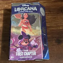Disney Lorcana The First Chapter Starter Deck Amber Amethyst |BRAND NEW SEALED - Image 1