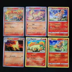 Pokemon Ponyta & Rapidash x12 Card Lot Bundle - Image 3