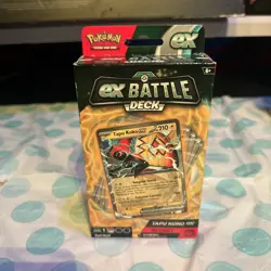 Pokemon TCG EX Battle Deck Tapu Koko EX Factory Sealed Ready To Play 60 Cards - Image 1