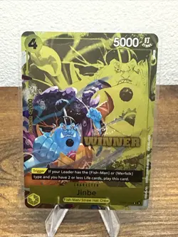 Jinbe (Winner Pack 2025 Vol. 3) EB02-055 One Piece Promotion Cards Foil - Image 1
