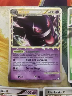 Vintage Pokemon Card Lot Holo Gengar Shaymin Darkrai - Image 2