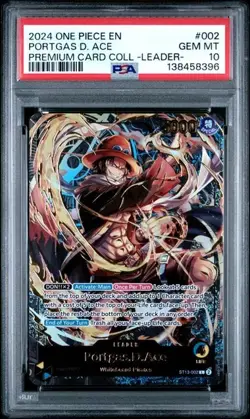 Sabo Ace Luffy - One Piece Premium Card Collection Leader Collection- PSA 10 Set - Image 4