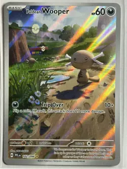Paldean Wooper Illustration Rare ME02: Phantasmal Flames LP-NM Pokemon Card - Image 1