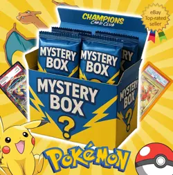 Pokemon Mystery Box 🔥SEALED BOOSTER PACKS, Graded PSA Slabs, Cards! RARE LOT!🔥 - Image 1