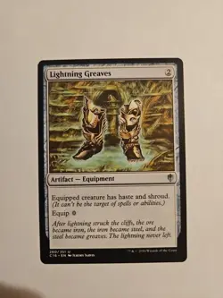 Lightning Greaves #260/351 Commander 2016 C16 Magic: The Gathering Regular Card - Image 1