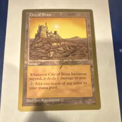 City of Brass World Championship Decks 1997 Regular Land Card - Image 1