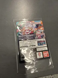 One Piece Monkey.D.Luffy US College Basketball Promo Card 2/9 St John's In-Hand - Image 2