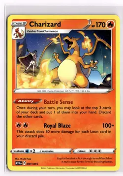 Pokemon Card Charizard M24 1/15 McDonald’s 2025 Pokemon Dragon Discovery - Image 1