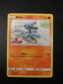 Pokemon Unbroken Bonds Riolu Common Card 102/214 NM - Image 1