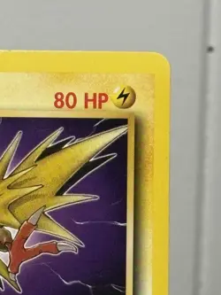 Zapdos 30/62 Rare Non-Holo Fossil Pokemon card - EX - NM - Image 3