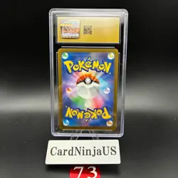 CGC PRISTINE 10 Psyduck AR 199/193 M2a Japanese Pokemon Card Mega Dream ex 73 - Image 2