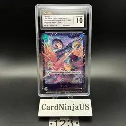 CGC GEM MINT 10 Tashigi OP12-031 Promo Flagship Battle One Piece Card Game Japan - Image 1