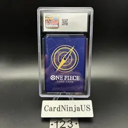 CGC GEM MINT 10 Tashigi OP12-031 Promo Flagship Battle One Piece Card Game Japan - Image 2