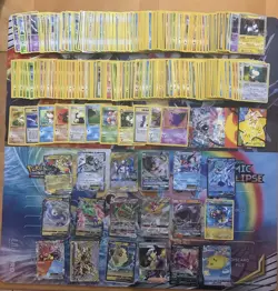 Vintage & Modern Pokemon Card Lot Holo Etc MP-Damaged Rayquaza Gengar 570+ - Image 1