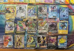 Vintage & Modern Pokemon Card Lot Holo Etc MP-Damaged Rayquaza Gengar 570+ - Image 2
