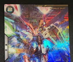 Gundam ARSENAL BASE Card PR-218(PR) Freedom Gundam BANDAI Holo Rare JAPAN - Image 3