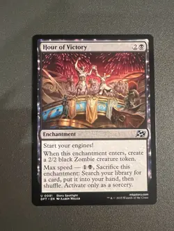 Hour of Victory, Aetherdrift, Near Mint x 1 MTG - Image 1