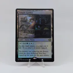 Temple Garden - Foil - Lorwyn Eclipsed - Magic - MTG NM ECL 0268 NM MTG - Image 1