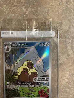 Pokemon 2024 Scarlet & Violet Alolan Dugtrio #209 SV-P Set Kolektor Promo Sealed - Image 3