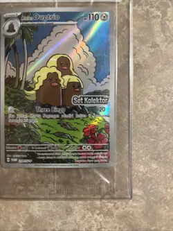 Pokemon 2024 Scarlet & Violet Alolan Dugtrio #209 SV-P Set Kolektor Promo Sealed - Image 4