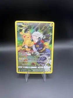 TCG Pokemon Pikachu TG05/TG30 Lost Origin Trainer Gallery Holo Near Mint/Mint - Image 1