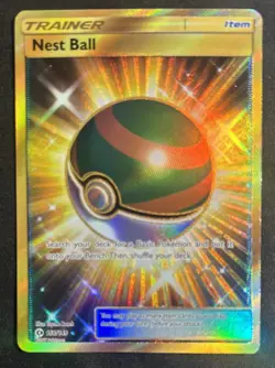Nest Ball #225/198 Hyper Rare Scarlet & Violet base set Pokemon TCG M/NM - Image 1