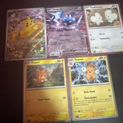 Pokemon TCG 5 Promo Card Lot With Pikachu 88 And Dialga ex 180 - Image 1