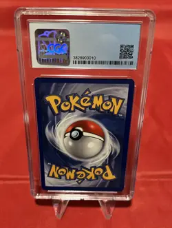 Pokemon 2000 Team Rocket 1st Edition Meowth CGC 9.5 62/82 - Image 2