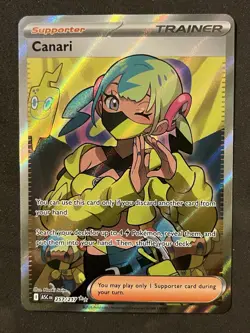 Canari Full Art Ultra Rare 257/217 Pokemon Ascended Heroes English NM - Image 1