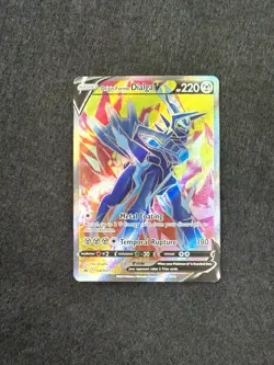 2022 Pokemon SWSH Black Star Promos Origin Forme Dialga V #SWSH255 Full Art - Image 1