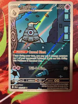 Pokemon TCG Dusclops 069/064 Illustration Rare Holo Sv: Shrouded Fable - Image 1