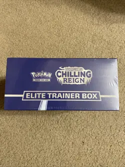 Pokemon TCG Chilling Reign Elite Trainer Box ETB Calyrex Shadow Rider NEW SEALED - Image 2