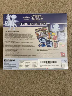 Pokemon TCG Chilling Reign Elite Trainer Box ETB Calyrex Shadow Rider NEW SEALED - Image 3
