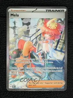 Mela Special Illustration Rare Pokemon Scarlet & Violet Paradox Rift PAR #254 - Image 1