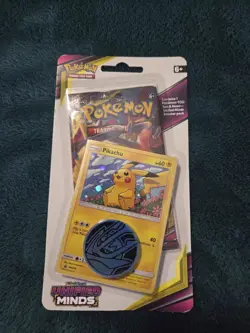 Pokemon Unified Minds Pikachu & Sudowoodo Checklane Blisters Lot Of 2 Sealed - Image 4