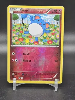 Marill XY - Primal Clash 102/160 LP Reverse Foil Pokemon - Image 1