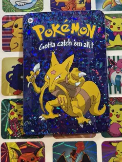 Pokemon 151 Vintage Pocket Monsters Vending HOLO Prism Sticker 2000 Nintendo - Image 4