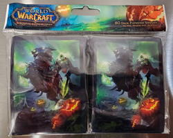 World of Warcraft TCG Headless Horseman 80ct Deck Protector Sleeves Brand New - Image 1