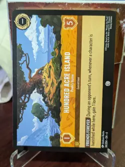 Hundred Acre Island - Pooh's Home 34/204 Azurite Sea Lorcana Non Foil - Image 1