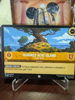 Hundred Acre Island - Pooh's Home 34/204 Azurite Sea Lorcana Non Foil - Image 2