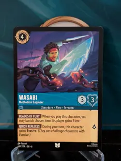 Disney Lorcana TCG - Azurite Sea: Wasabi (149/204) - Uncommon - Non Foil - Image 1