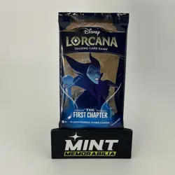 Disney Lorcana TCG The First Chapter Booster Pack Sealed Random Art 12 Cards - Image 1