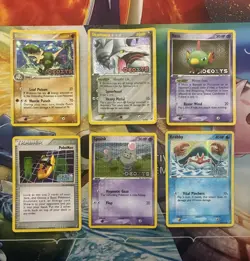 Vintage Pokemon Card Lot Reverse Holo Breloom Skarmory - Image 1
