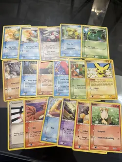 Pokemon EX Emerald lot - 17 cards - Image 1