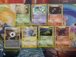 Vintage Pokemon Card Lot Reverse Holo Emerald Etc Fire Ralts - Image 1
