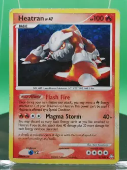 Heatran 6/146 Holo Rare Legends Awakened Pokemon Card - Image 1
