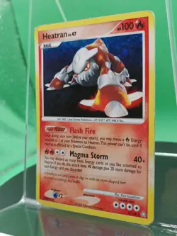 Heatran 6/146 Holo Rare Legends Awakened Pokemon Card - Image 3
